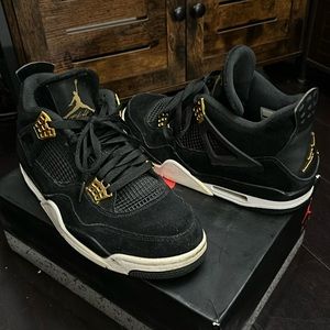 Air Jordan IV Black & Gold size 11, OG box